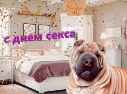 Стикер 9 из набора «С днём | by @uffchat»