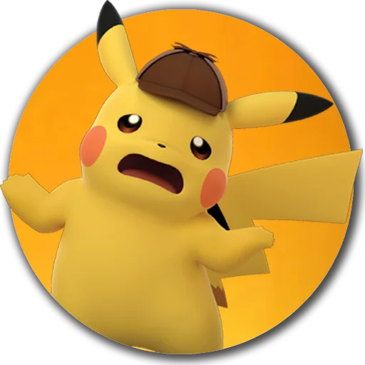 Стикер 8 из набора «Детектив Пикачу | Pokemon GO Элиста»