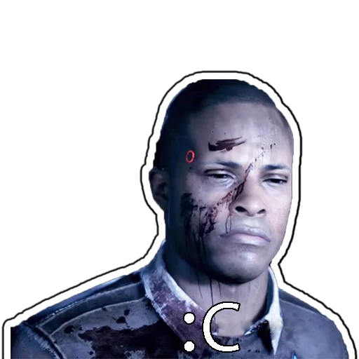 Стикер 14 из набора «Detroit become human»