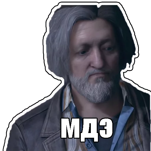 Стикер 3 из набора «Detroit become human»