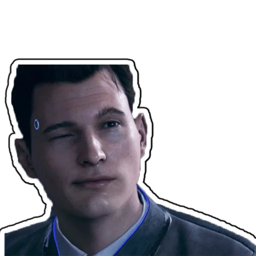 Стикер 9 из набора «Detroit become human»