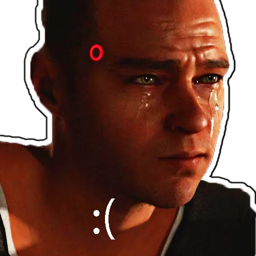 Стикер 10 из набора «Detroit become human»