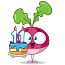 Стикер 5 из набора «11 Years of Telegram»