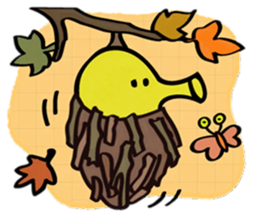Стикер 7 из набора «doodle jump»