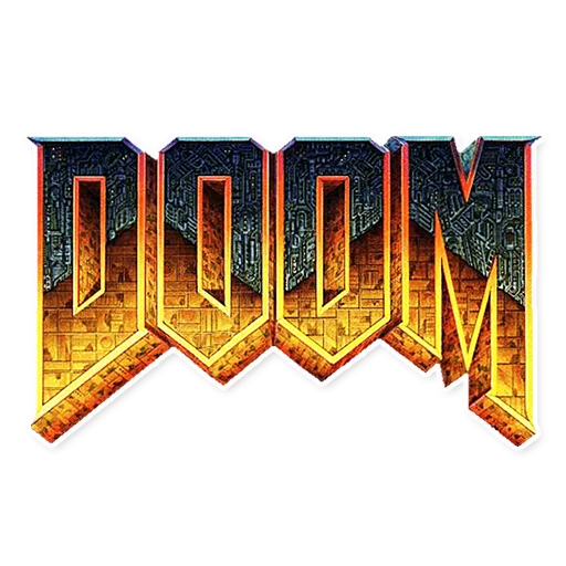 Стикер 1 из набора «DOOM»