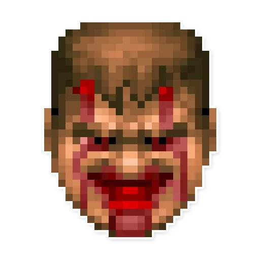 Стикер 11 из набора «DOOM»