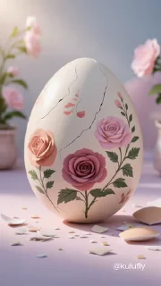 Стикер 11 из набора «Easter Bunny @TVstickers»