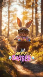 Стикер 17 из набора «Easter Bunny @TVstickers»