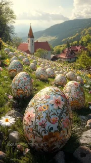 Стикер 19 из набора «Easter Bunny @TVstickers»