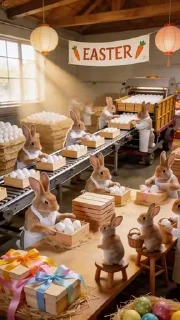 Стикер 7 из набора «Easter Bunny @TVstickers»