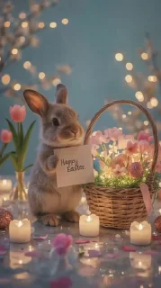 Стикер 9 из набора «Easter Bunny @TVstickers»