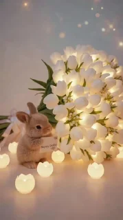 Стикер 10 из набора «Easter Bunny @TVstickers»