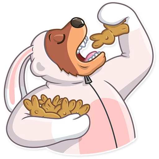 Стикер 11 из набора «Easter Bear»