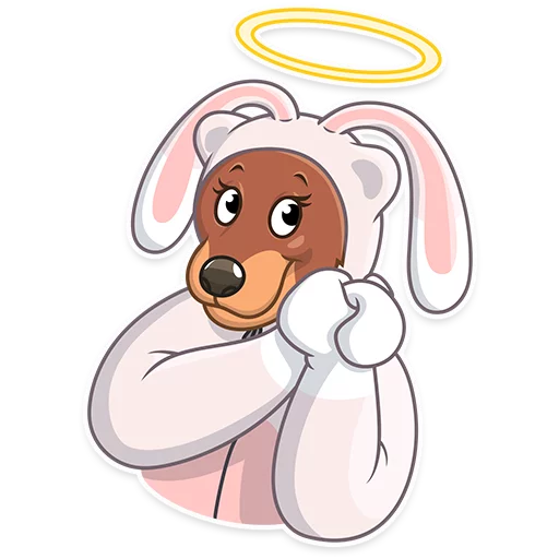 Стикер 12 из набора «Easter Bear»