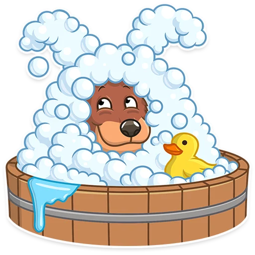 Стикер 18 из набора «Easter Bear»