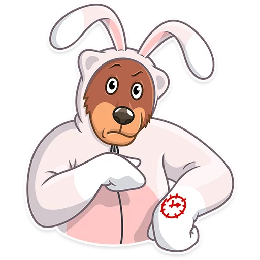 Стикер 19 из набора «Easter Bear»