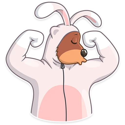 Стикер 20 из набора «Easter Bear»