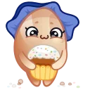 Стикер 19 из набора «Пасхальные яйца @stickers_max»
