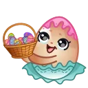 Стикер 8 из набора «Пасхальные яйца @stickers_max»