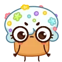 Стикер 4 из набора «Куличик @TgSticker»