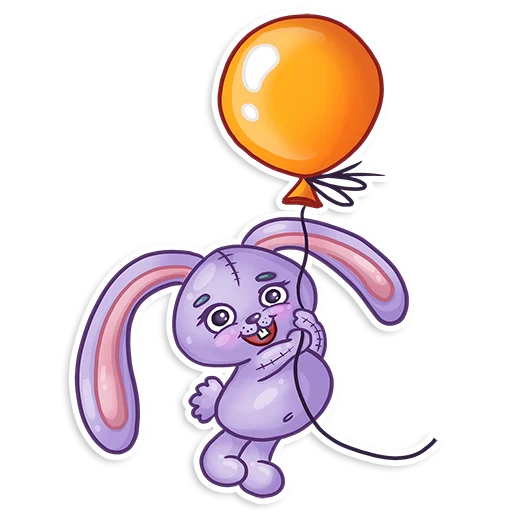 Стикер 2 из набора «Easter Rabbit Toy»