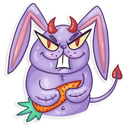 Стикер 14 из набора «Easter Rabbit Toy»