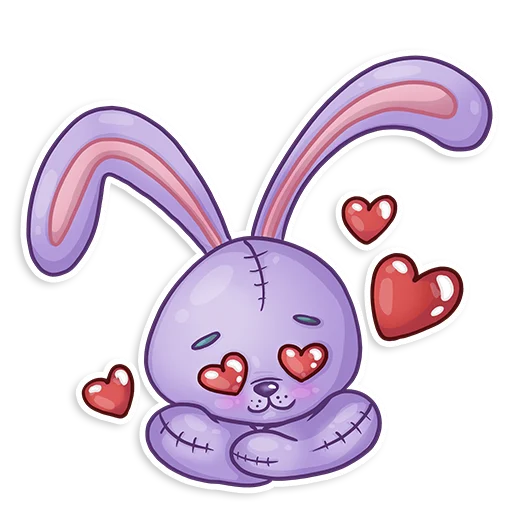 Стикер 15 из набора «Easter Rabbit Toy»
