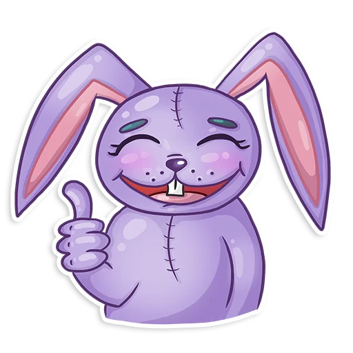 Стикер 19 из набора «Easter Rabbit Toy»