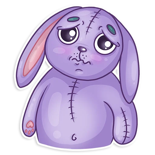 Стикер 20 из набора «Easter Rabbit Toy»