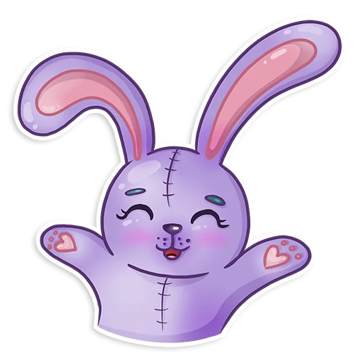Стикер 4 из набора «Easter Rabbit Toy»