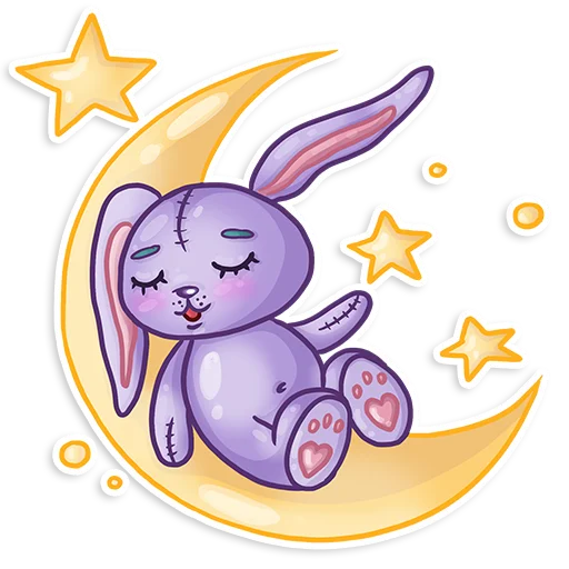Стикер 6 из набора «Easter Rabbit Toy»