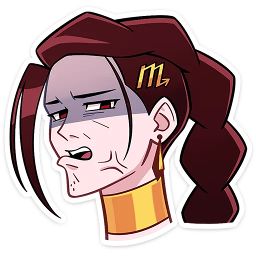 Стикер 11 из набора «Эскара @TgSticker»