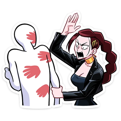 Стикер 18 из набора «Эскара @TgSticker»