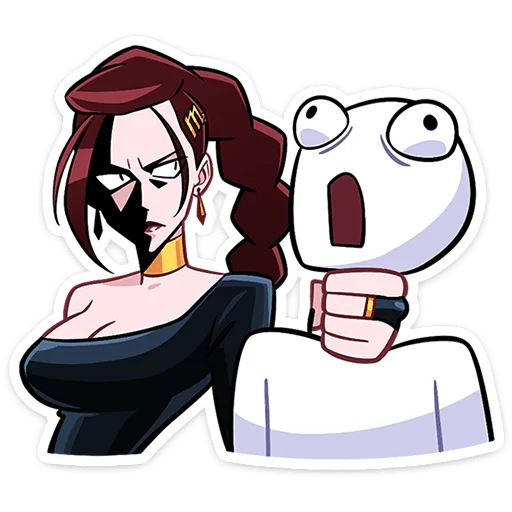 Стикер 5 из набора «Эскара @TgSticker»