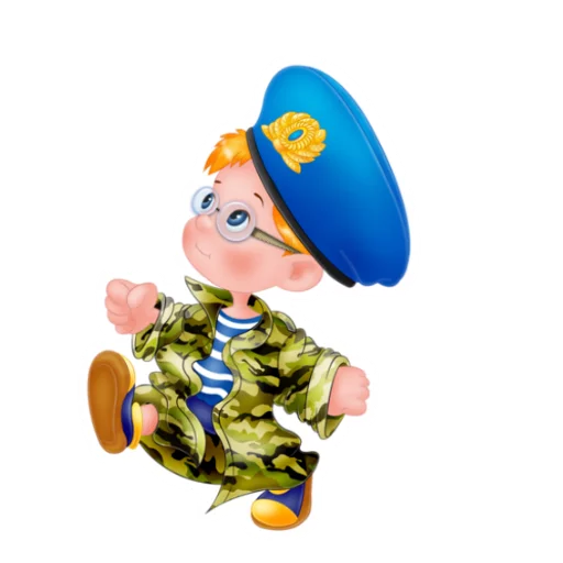 Стикер 3 из набора «23 февраля :: @animesticks»