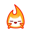 Стикер 1 из набора «Little Flame»