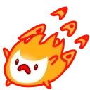 Стикер 4 из набора «Little Flame»