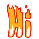 Стикер 5 из набора «Little Flame»