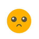 Стикер 1 из набора «Flat Emoji @AM_stickers»