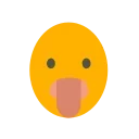 Стикер 18 из набора «Flat Emoji @AM_stickers»