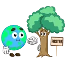 Стикер 6 из набора «Foster @fostereco»