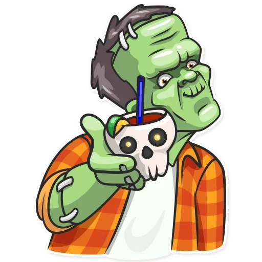 Стикер 14 из набора «FrankenStein:: @Stickers_of_Telegram»