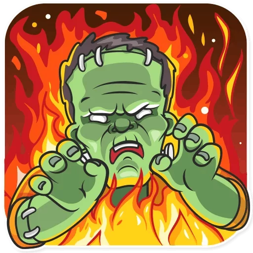 Стикер 15 из набора «FrankenStein:: @Stickers_of_Telegram»