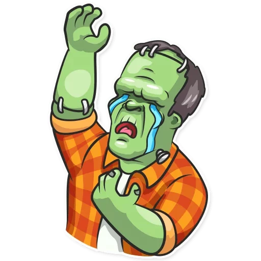Стикер 16 из набора «FrankenStein:: @Stickers_of_Telegram»