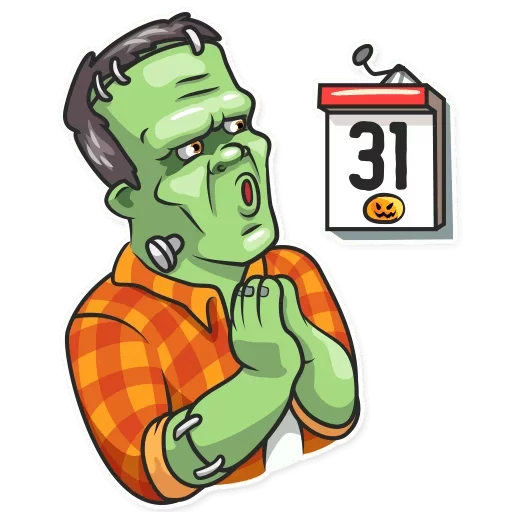Стикер 17 из набора «FrankenStein:: @Stickers_of_Telegram»