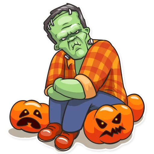 Стикер 18 из набора «FrankenStein:: @Stickers_of_Telegram»