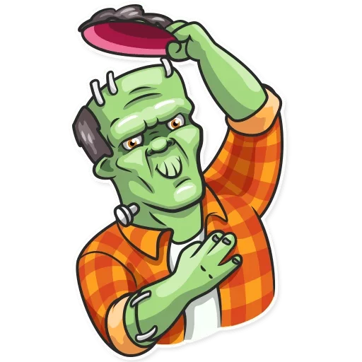 Стикер 5 из набора «FrankenStein:: @Stickers_of_Telegram»
