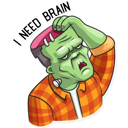 Стикер 7 из набора «FrankenStein:: @Stickers_of_Telegram»