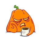 Стикер 9 из набора «Pumpkins»