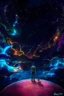 Стикер 20 из набора «Galaxy @TVstickers»